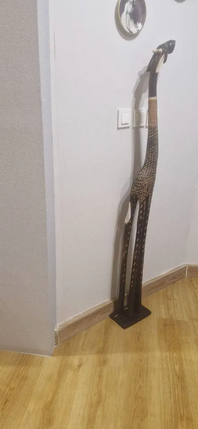 مجسمه چوبی هندی کار دست|مجسمه، تندیس، ماکت|گرگان, |دیوار