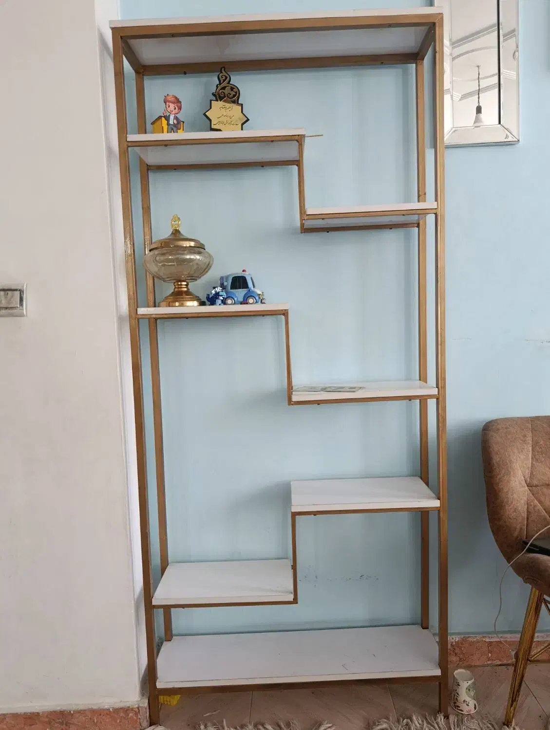 استند شیک فلزی|کتابخانه، شلف، قفسه‌های دیواری|تهران, سعادت‌آباد|دیوار