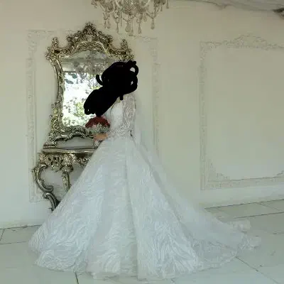 لباس عروس سایز ۳۶ ۳۸ ۴۰|لباس|دماوند, دماوند|دیوار