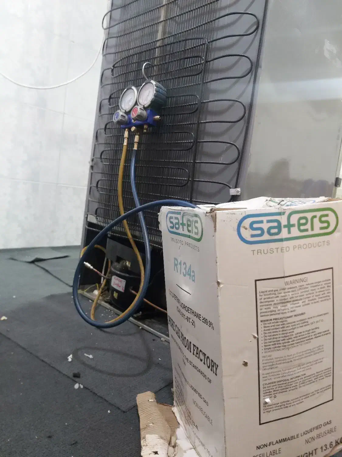 تعمیر ضمانت یخچال فریزر خانگی صنعتی گاز سرما موتور|خدمات پیشه و مهارت|یزد, |دیوار