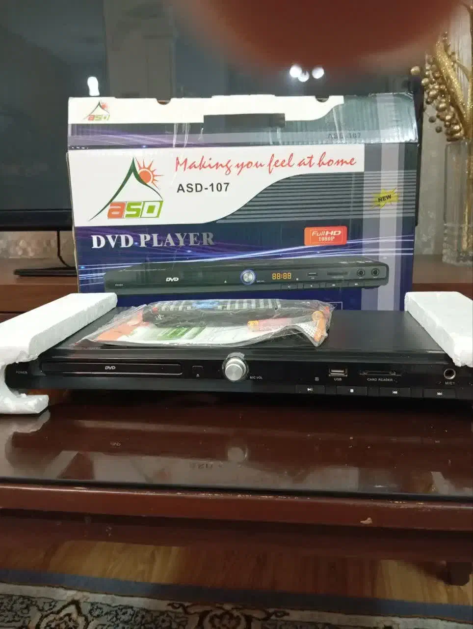 دی وی دی پلیر آکبند اورجینال فولHd|پخش‌کننده DVD و ویدیو|قوچان, |دیوار