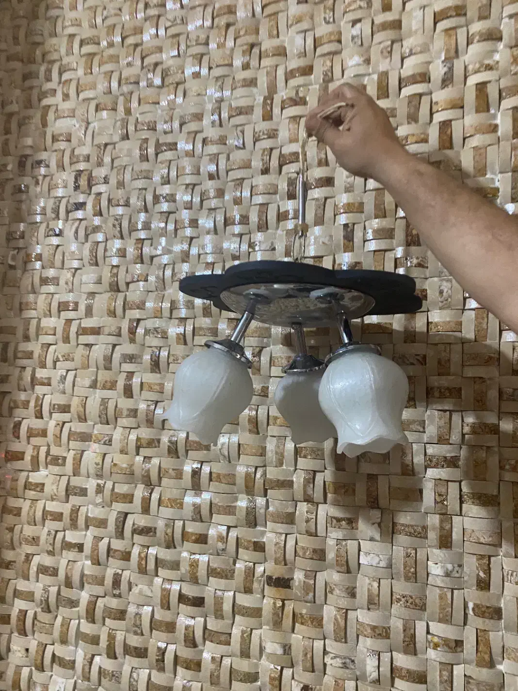 لوستر فانتزی|لوستر و چراغ آویز|اردبیل, |دیوار