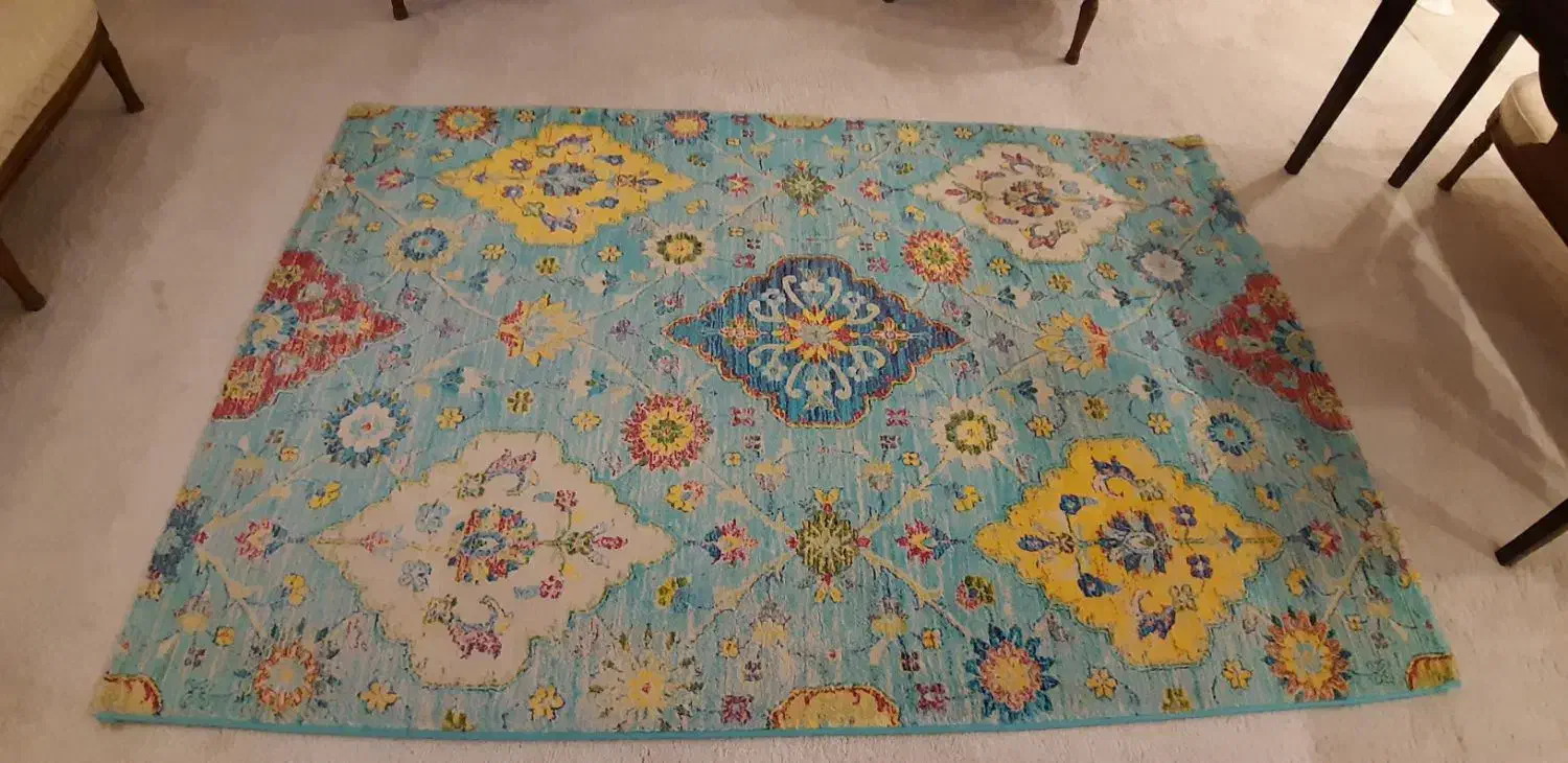 قالیچه ۴‌ متری خوش طرح|فرش|تهران, نظامی گنجوی (توانیر)|دیوار