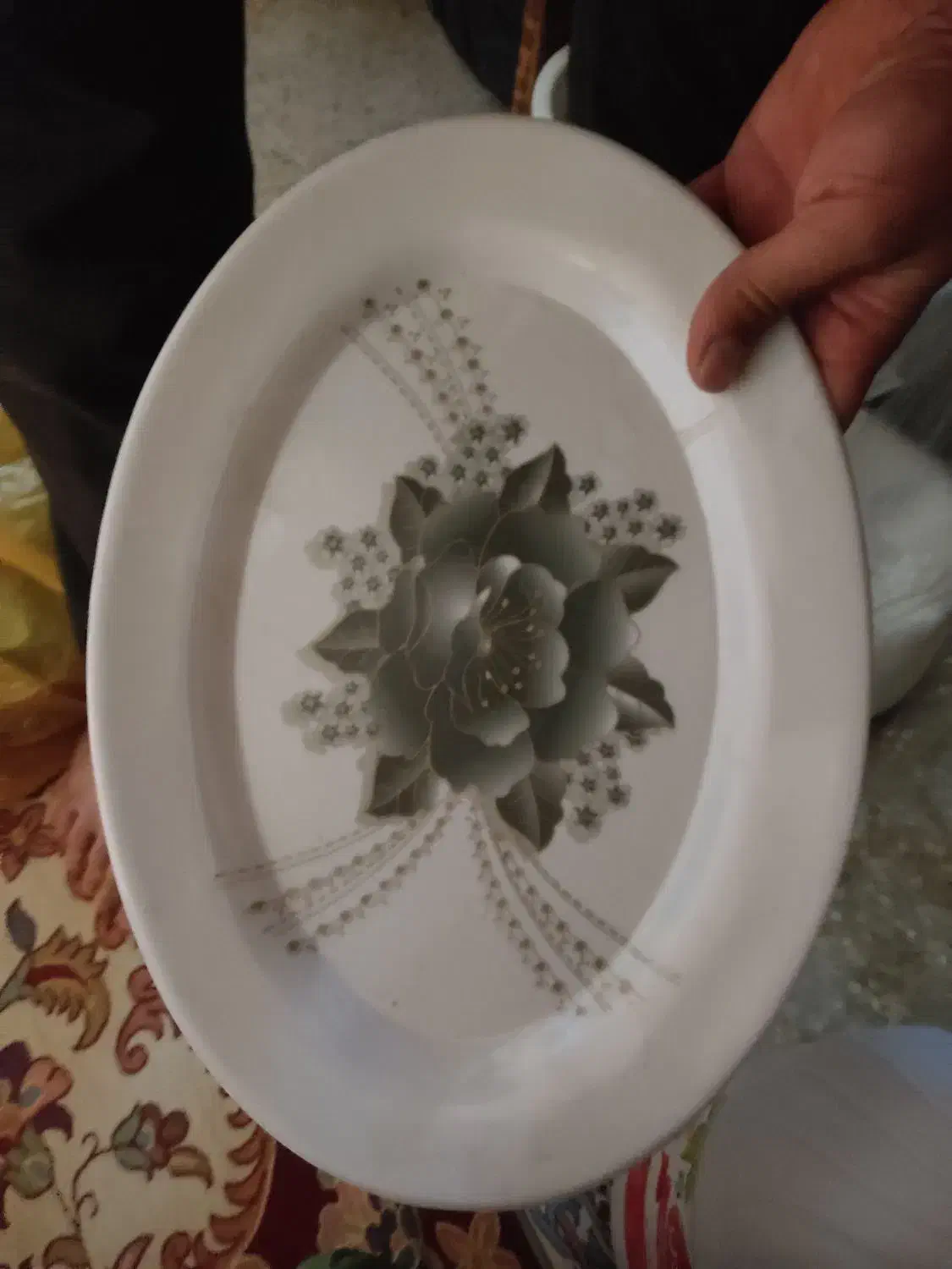 دیس ملامین|ظروف سرو و پذیرایی|پیر بکران, |دیوار