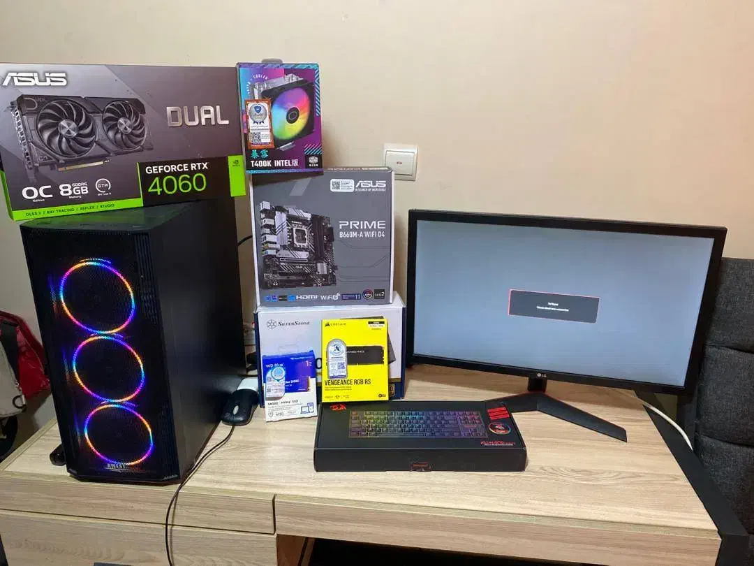 سیستم حرفه‌ای و آماده استفاده|رایانه رومیزی|تهران, درکه|دیوار