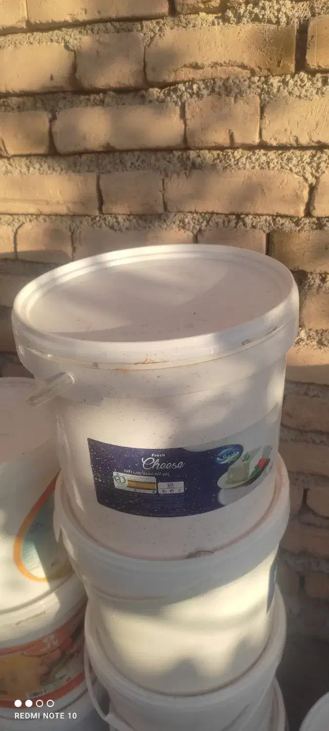 سطل ده کیلویی تمیز|ظروف نگهدارنده، پلاستیکی، یکبارمصرف|قروه, |دیوار