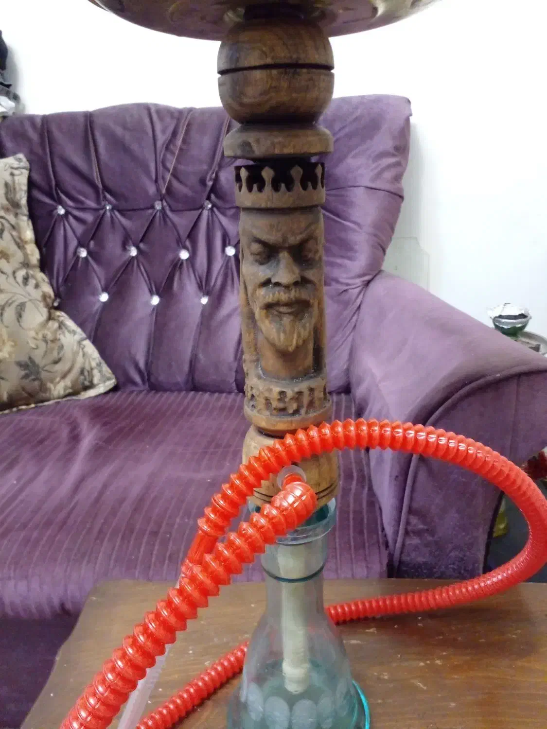 قلیون تنه چوبی|کلکسیون و سرگرمی|تهران, علم و صنعت|دیوار