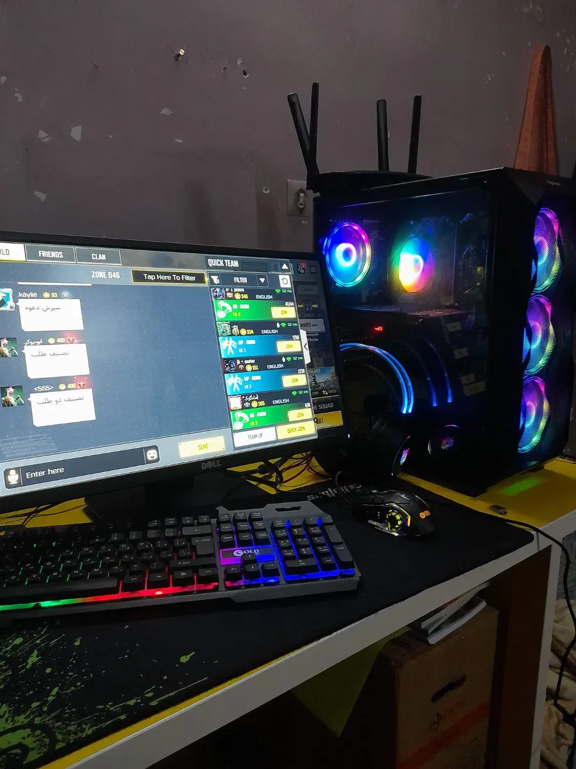 کامپیوتر گیمینگ|رایانه رومیزی|اندیمشک, |دیوار