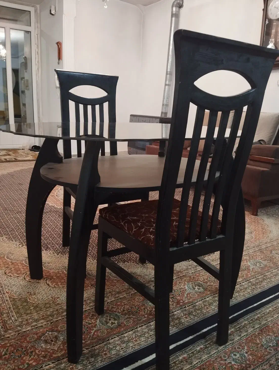 میز صندلی ناهار خوری دو نفره|میز و صندلی غذاخوری|منجیل, |دیوار