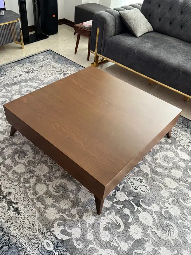 میز جلو مبلی چوب|مبلمان خانگی و میز عسلی|تنکابن, |دیوار