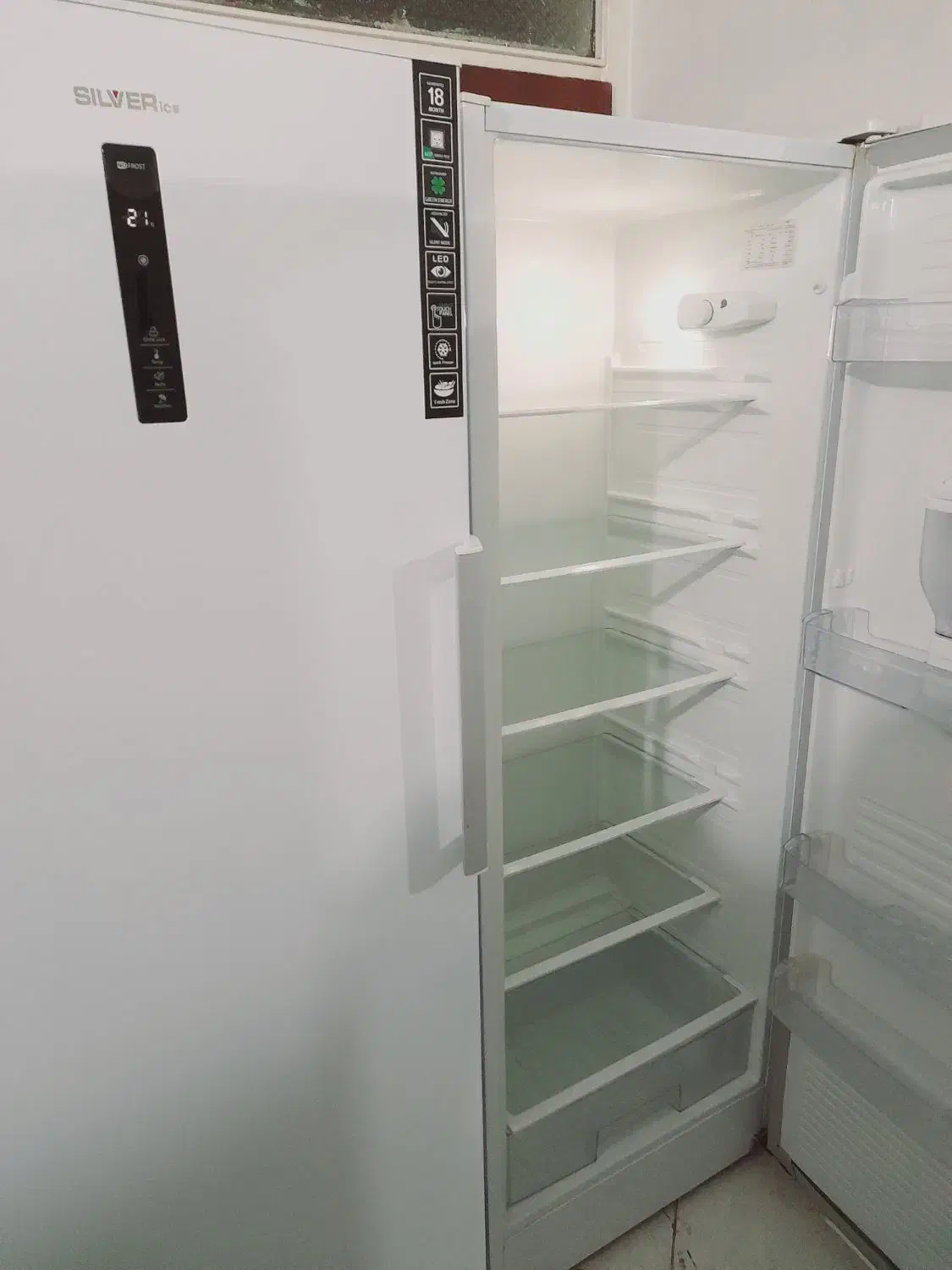 یخچال دوقلو خونگی سیلور درحدجهیزیه سالم|یخچال و فریزر|خاوران, |دیوار