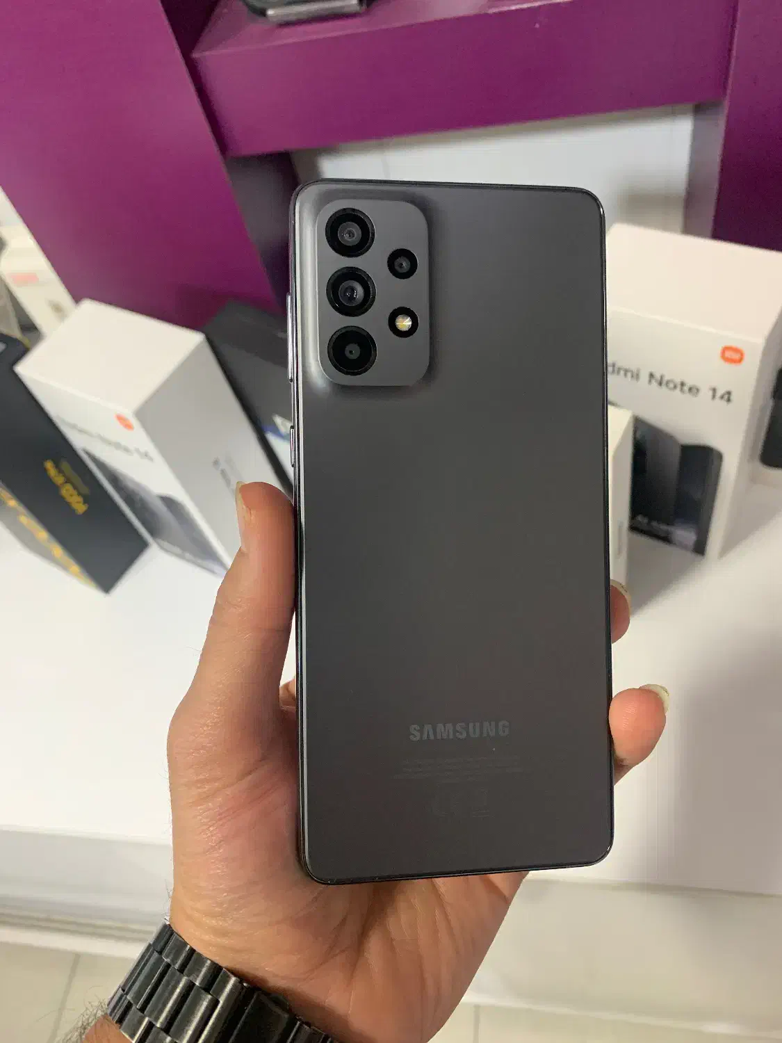 Samsung A73 128|موبایل|شاهینشهر, فردوسی|دیوار