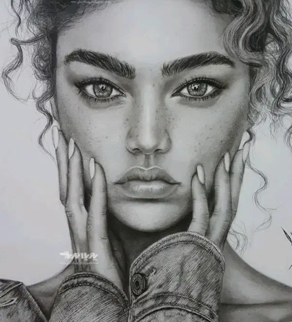 نقاشی سیاه قلم|تابلو، نقاشی، عکس|نهاوند, |دیوار