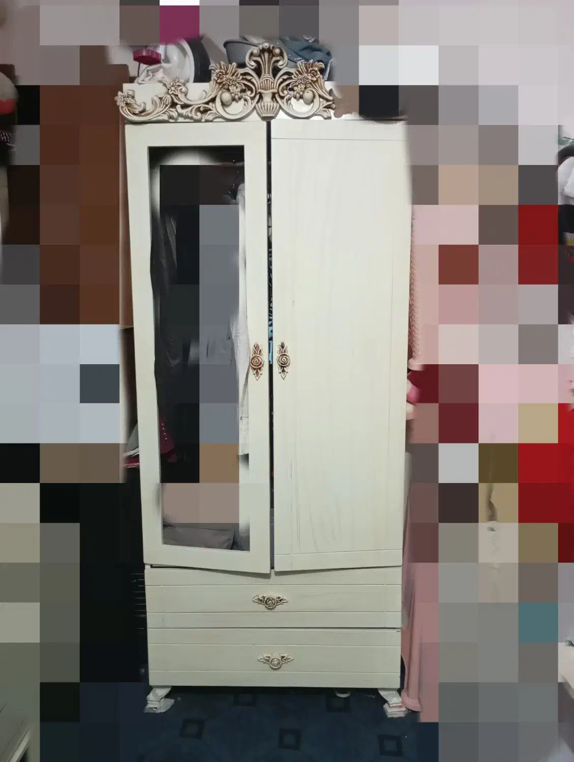 کمد لباس بزرگ وکودک ودرآور|جاکفشی، کمد، دراور|تربت‌حیدریه, بهشت عسکری|دیوار