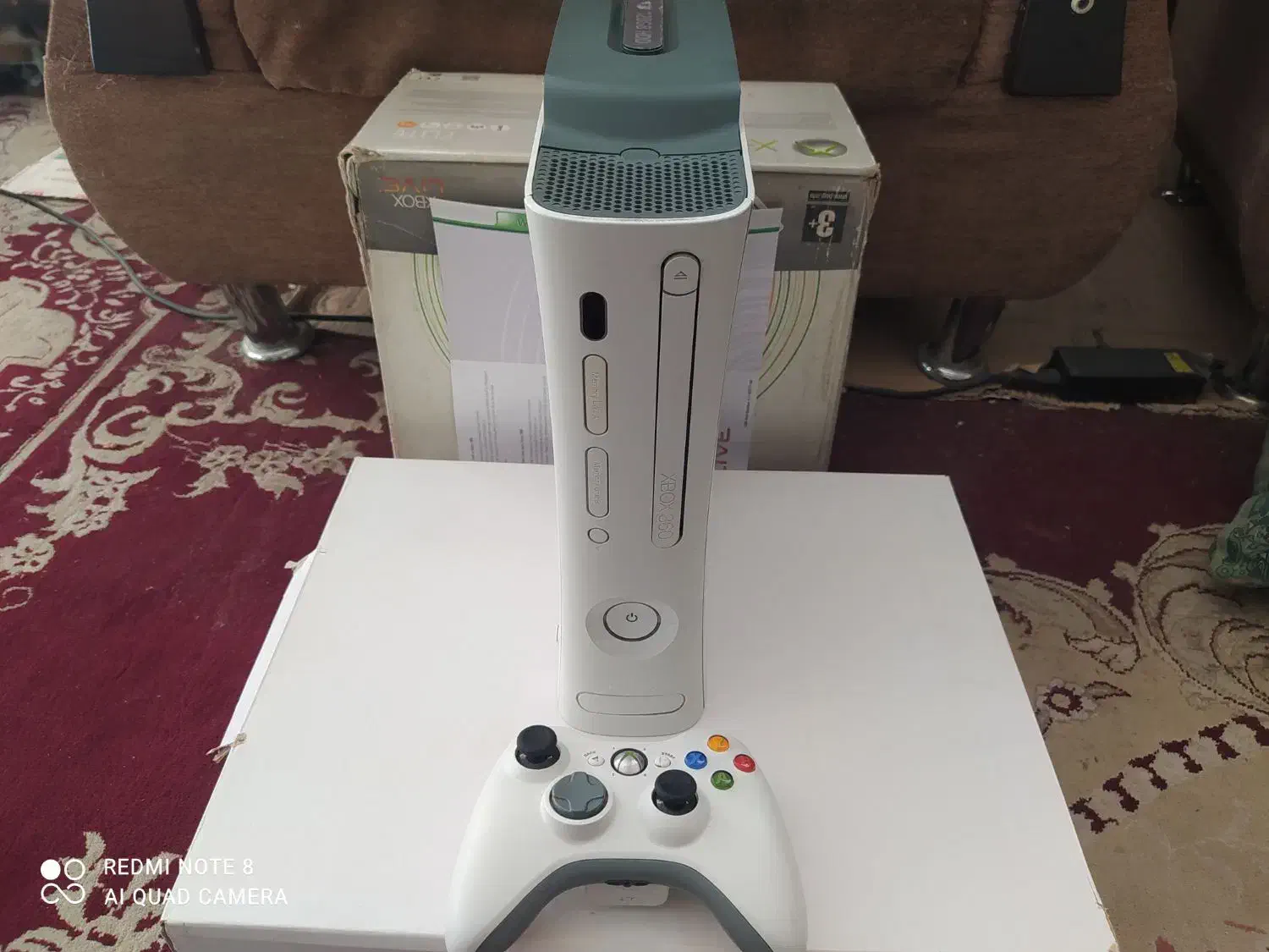 یک XBOX 360کپیخورجیتگ‌با 13بازی و دسته اصلی|کنسول، بازی ویدئویی و آنلاین|مشهد, طبرسی شمالی|دیوار