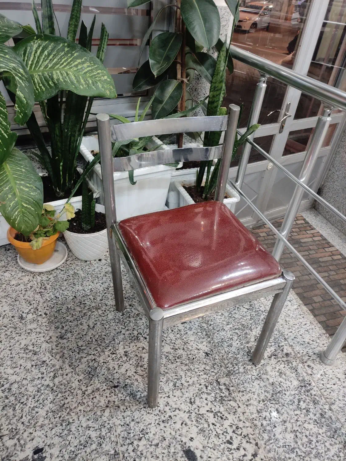 صندلی استیل دست دوم|میز و صندلی غذاخوری|سراب, |دیوار