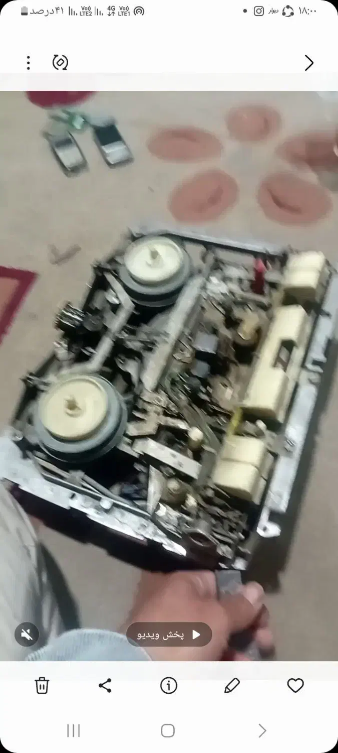 دستگاه ریل قدیمی|صوتی و تصویری|قم, ژاندارمها|دیوار