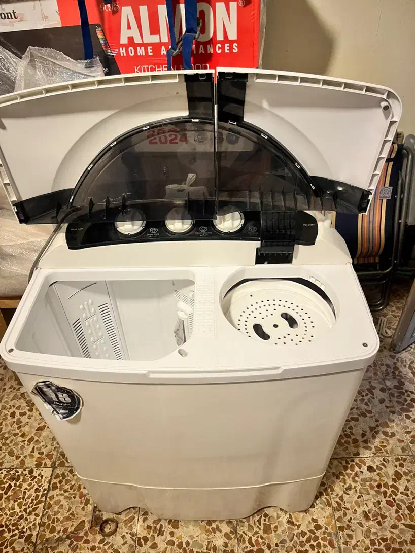 لباسشویی دوقلو ۶ کیلویی اسنوا|ماشین لباسشویی و خشک‌کن لباس|تبریز, |دیوار