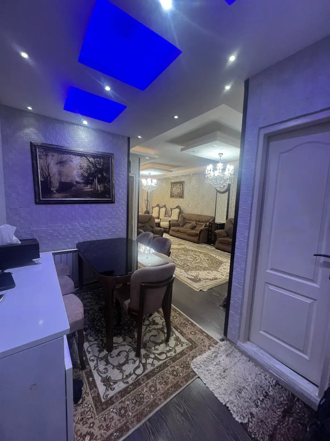 ۷۰ متر یک خوابه فول امکانات شیک و خوش نقشه پر نور|اجارهٔ آپارتمان|تهران, علم و صنعت|دیوار