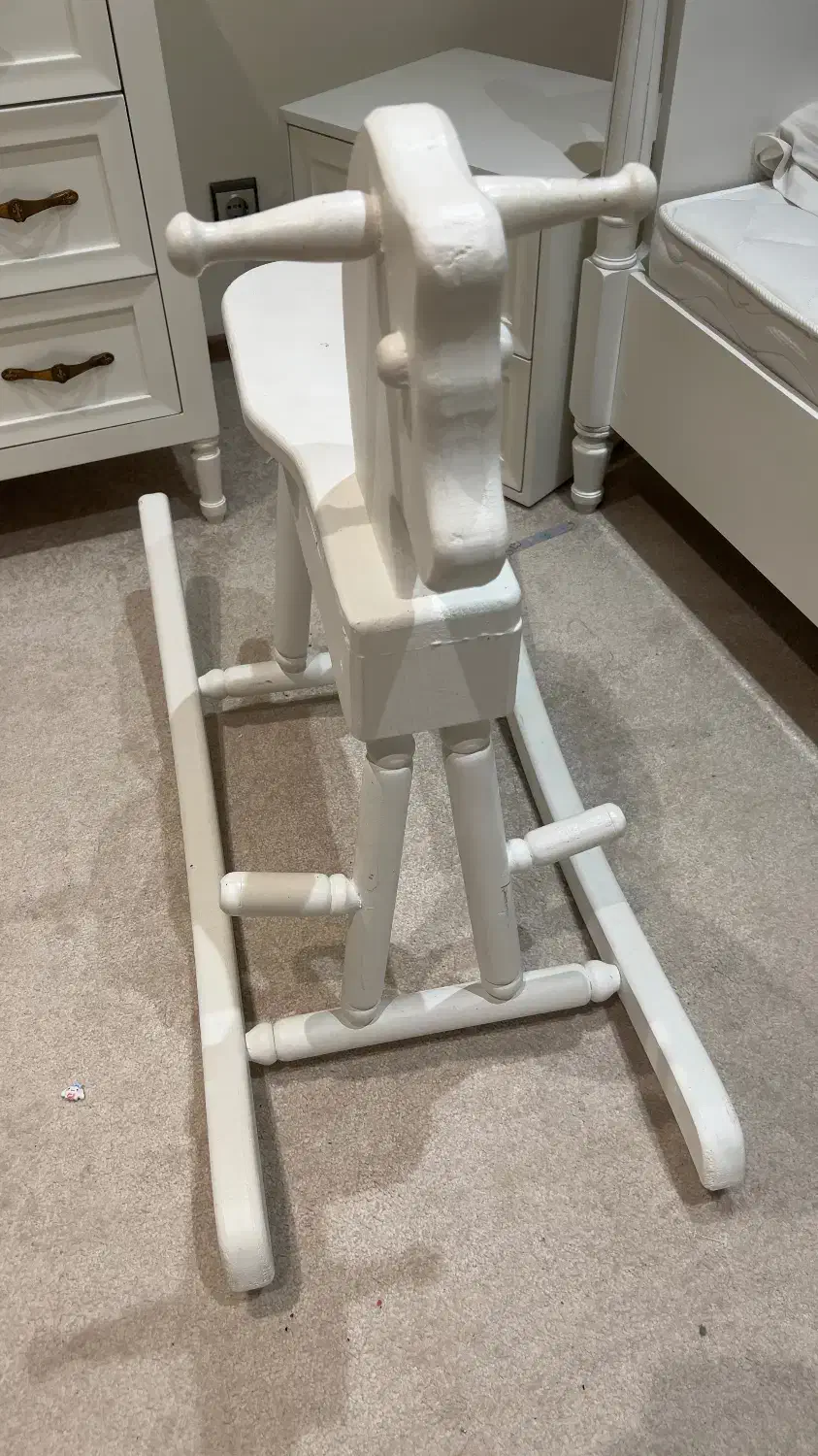 راکر اسب چوبی (گهواره ای)|اسباببازی|قزوین, |دیوار