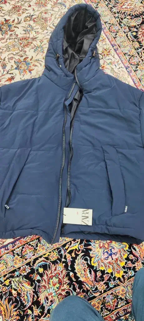 کاپشن 2xl زارا zara|لباس|تهران, مینابی|دیوار
