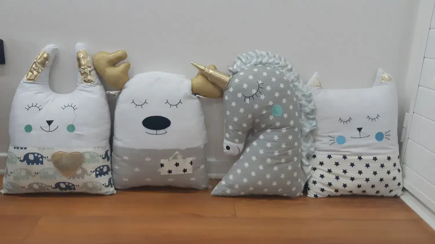 4 عدد کوسن تخت کودک|اسباب و اثاث بچه|ابهر, |دیوار