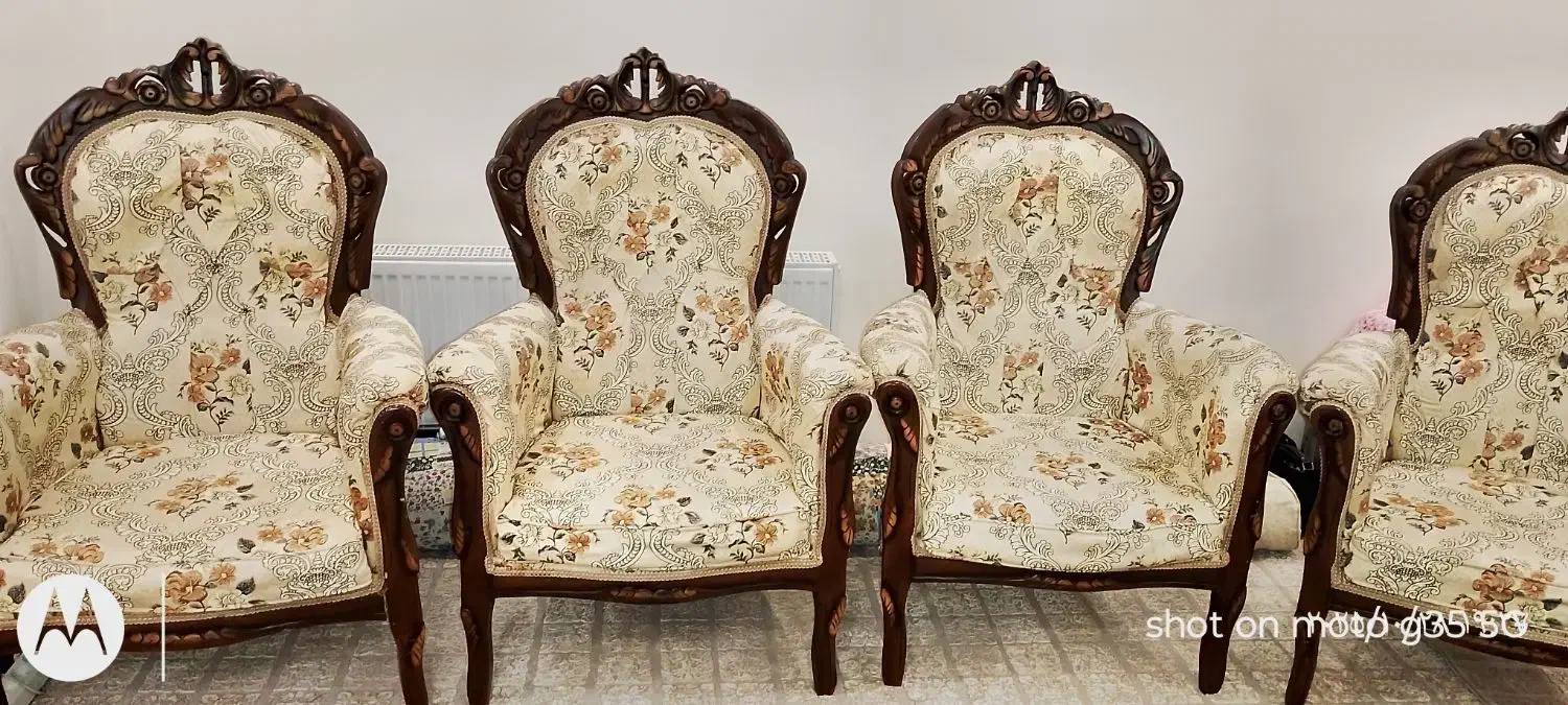 مبل  طرح سلطنتی 9 نفره|مبلمان خانگی و میز عسلی|تهران, هفت چنار|دیوار