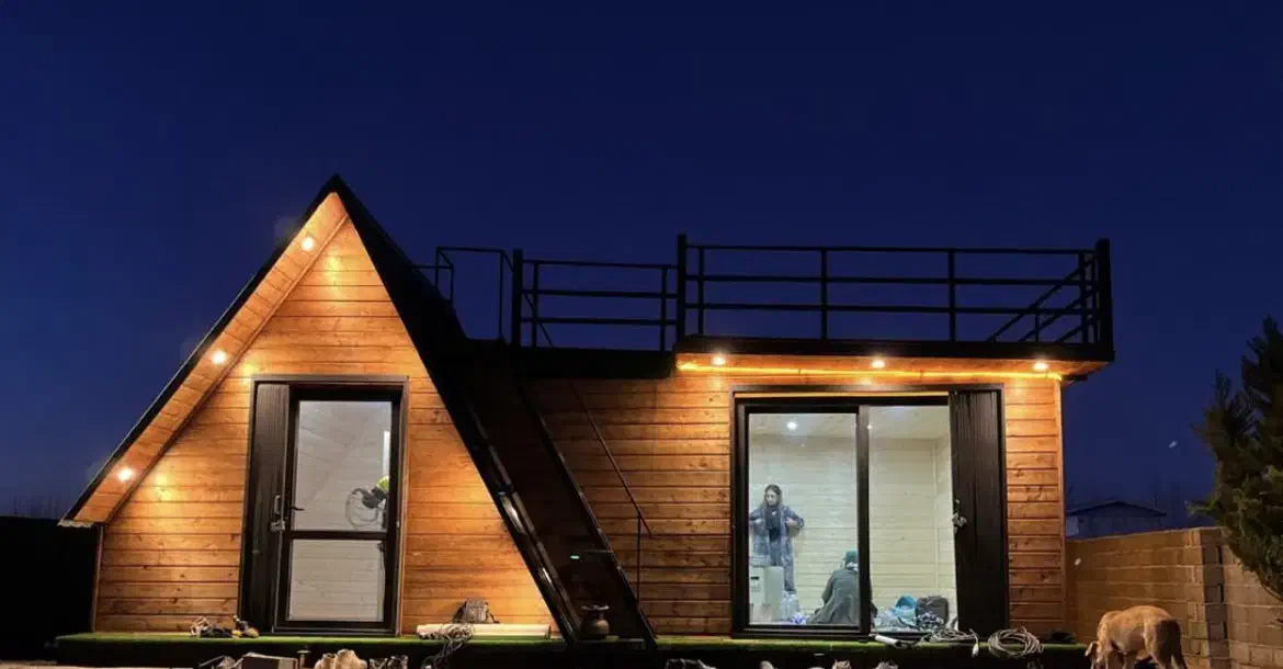 اجاره روزانه کلبه سوییسی در چاف چمخاله لنگرود|اجارهٔ کوتاه‌مدت ویلا و باغ|چاف و چمخاله, |دیوار