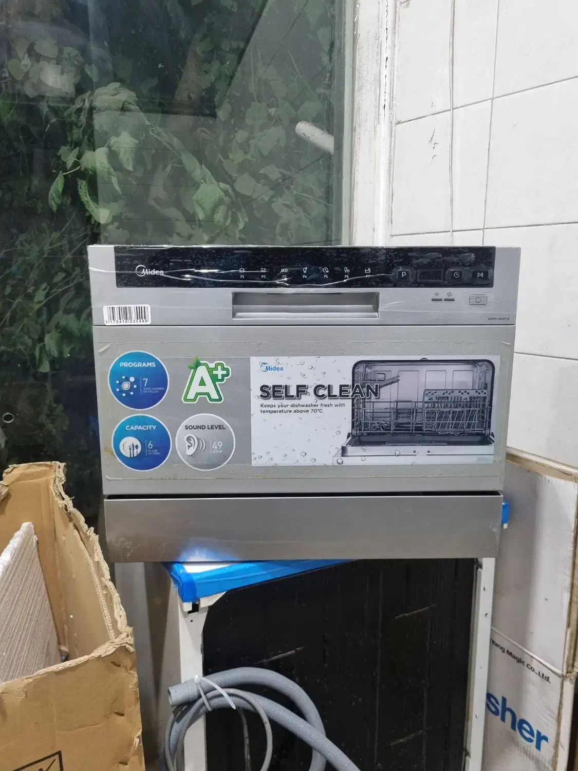 ظرفشویی مدیا3602F سیلور(ویترینی)با گارانتی|ماشین ظرفشویی|تهران, امین حضور|دیوار