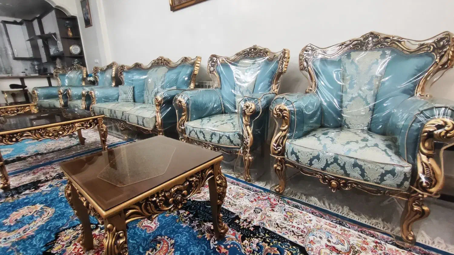 مبل استیل ۹ نفره|مبلمان خانگی و میز عسلی|تهران, افسریه جنوبی|دیوار