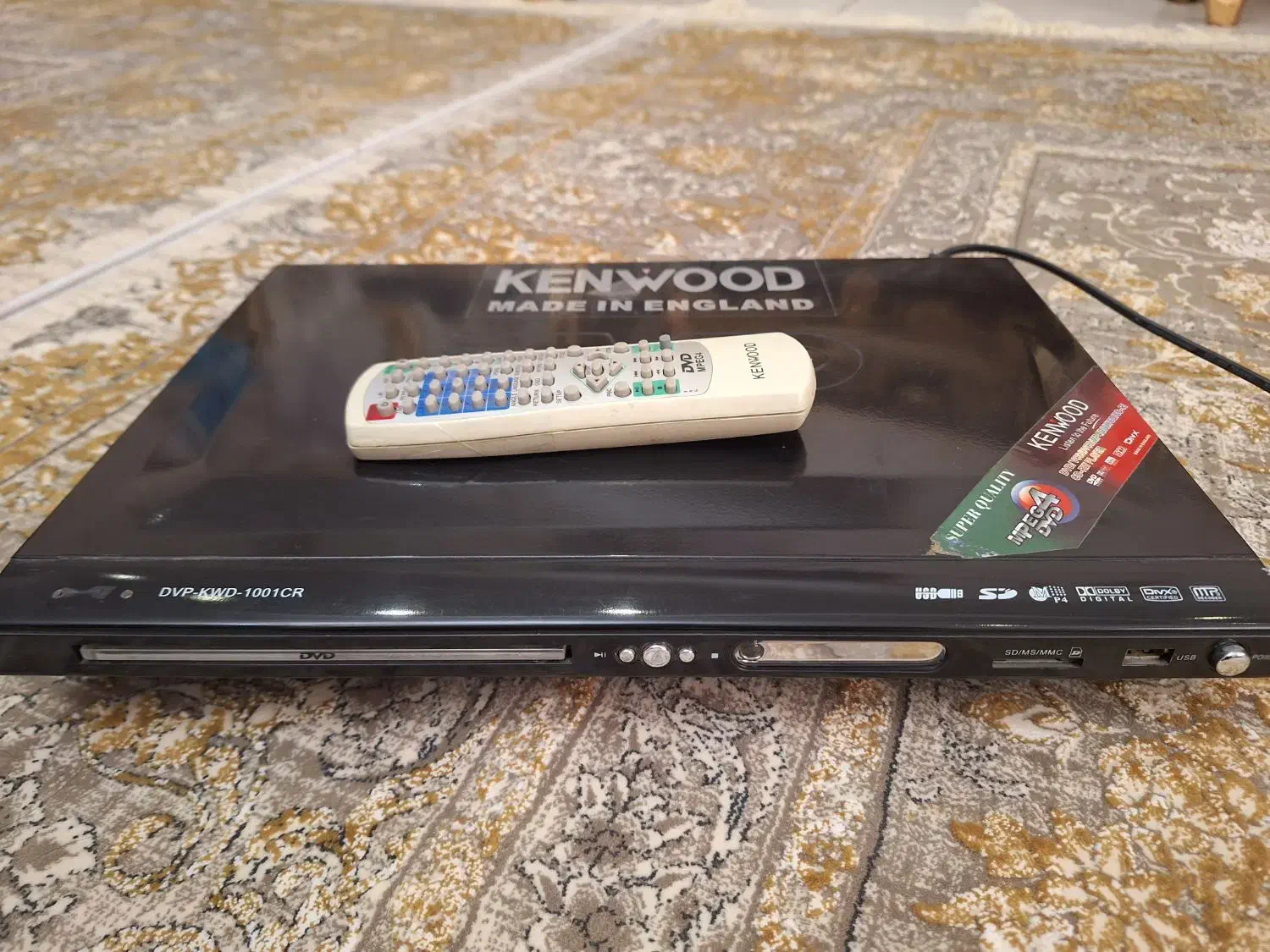 دی وی دی  ویدیو کنوود|پخش‌کننده DVD و ویدیو|قم, شاه سید علی|دیوار