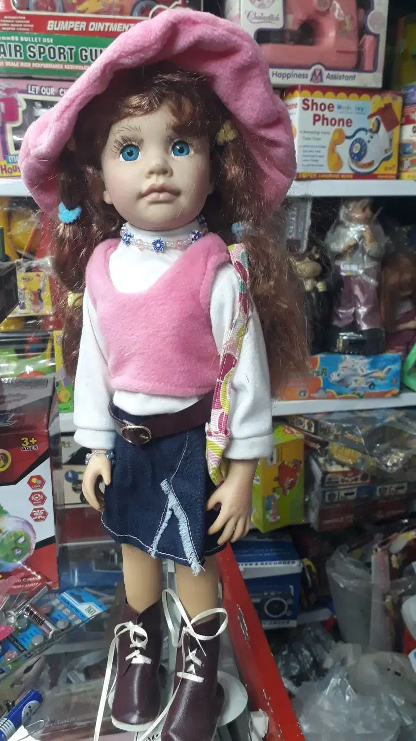 عروسک دکوری اکبند رنگ پوست گندمی|اسباببازی|تهران, پرستار|دیوار