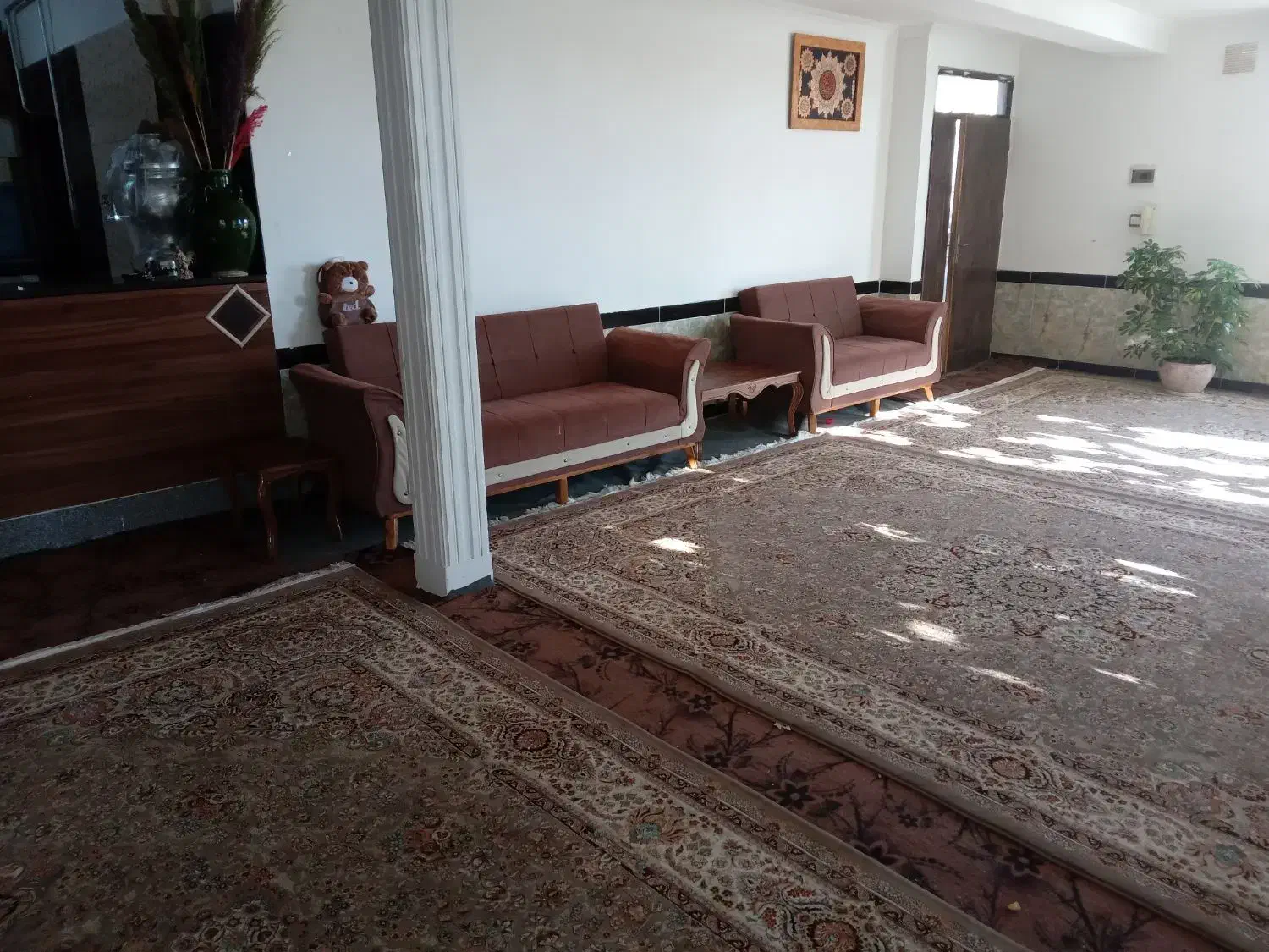 مبل گردوی|مبلمان خانگی و میز عسلی|مهاباد (آذربایجان غربی), |دیوار