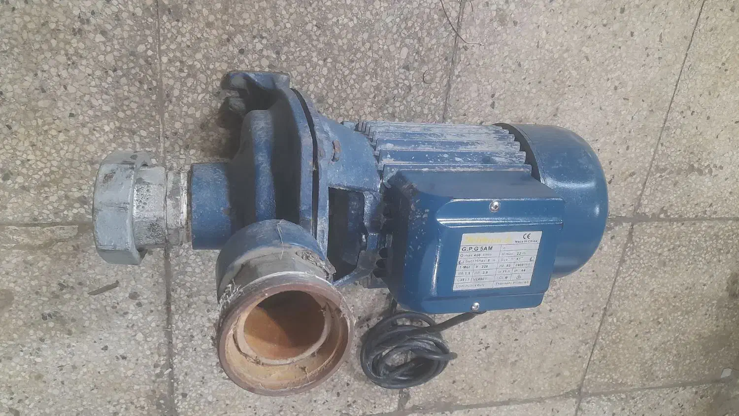 پمپ اب ۲ اسب تک پروانه ۲ اینچ استخری وباغ ویلا|مصالح و تجهیزات ساختمان|مشهد, ایثار|دیوار