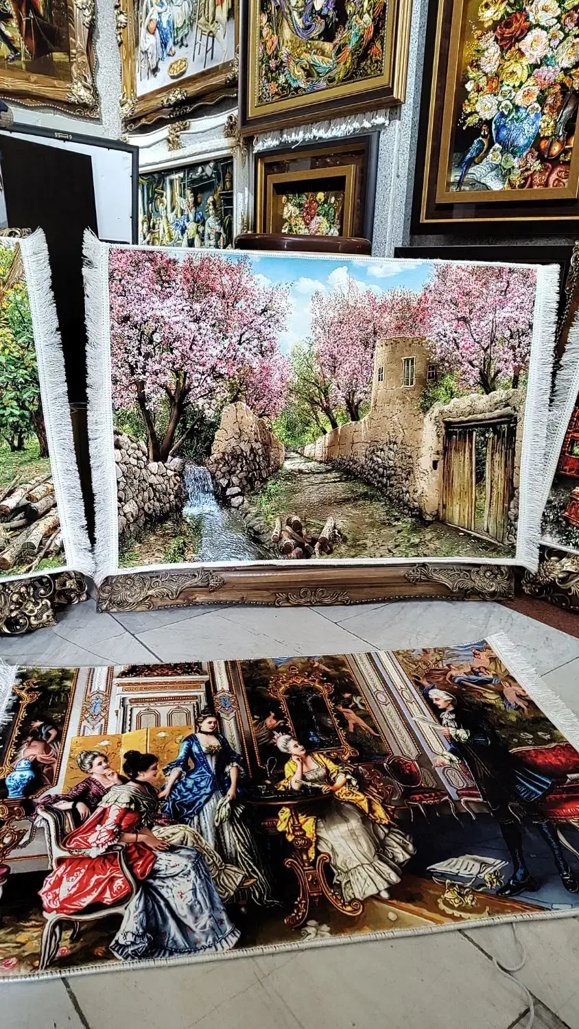 تابلو فرش ماشینی|تابلو فرش|تهران, شهرک ولیعصر شمالی|دیوار