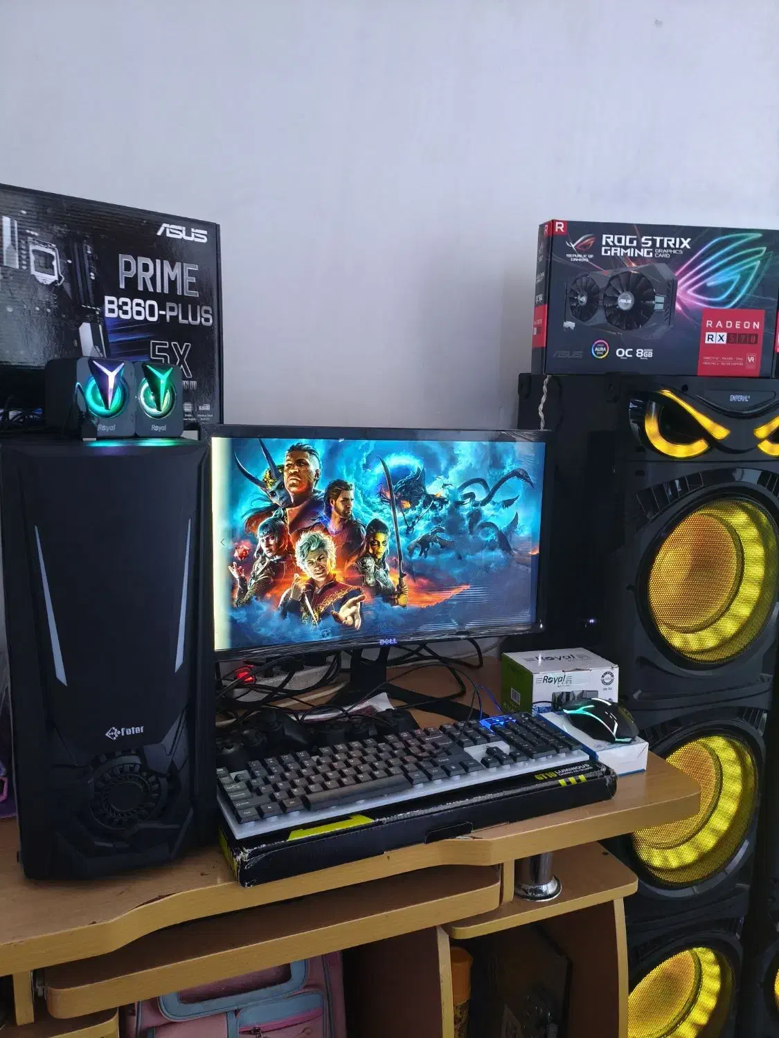 کیس گیمنیگ  حرفه‌ای|رایانه رومیزی|اهواز, فاز ۲ پادادشهر|دیوار