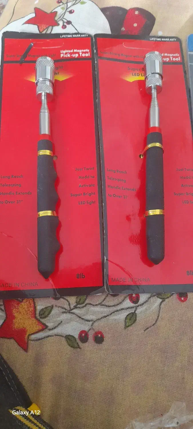 فروش ۲عدد چراغ قوه اهن ربایی و۱عدد اچار سنگ فرز|ابزارآلات|بیرجند, |دیوار