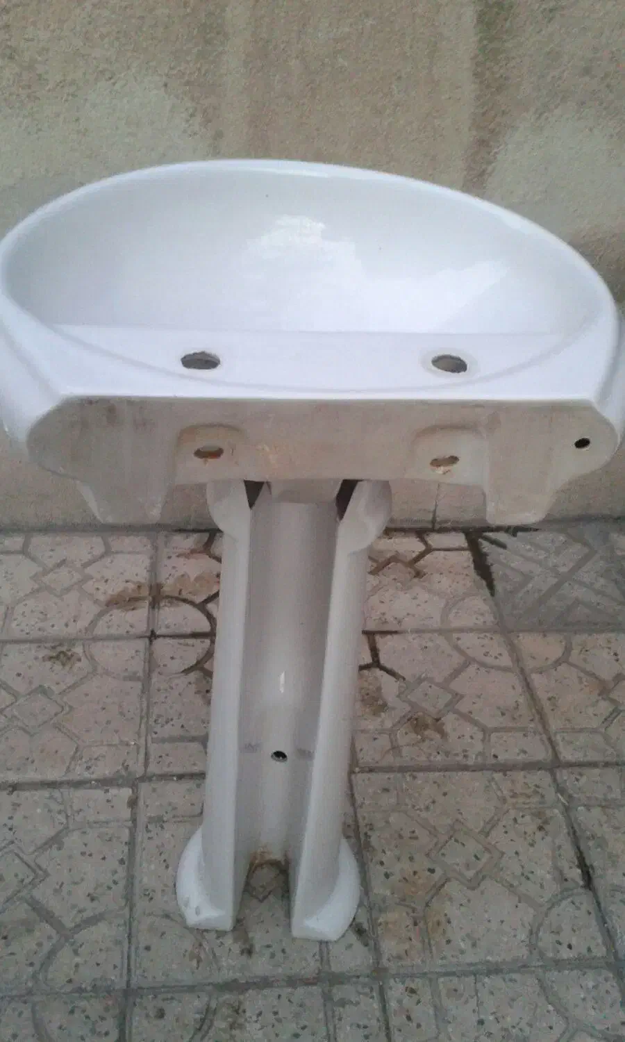 سنگ روشویی با پایه|لوازم سرویس بهداشتی|تهران, مجیدیه|دیوار