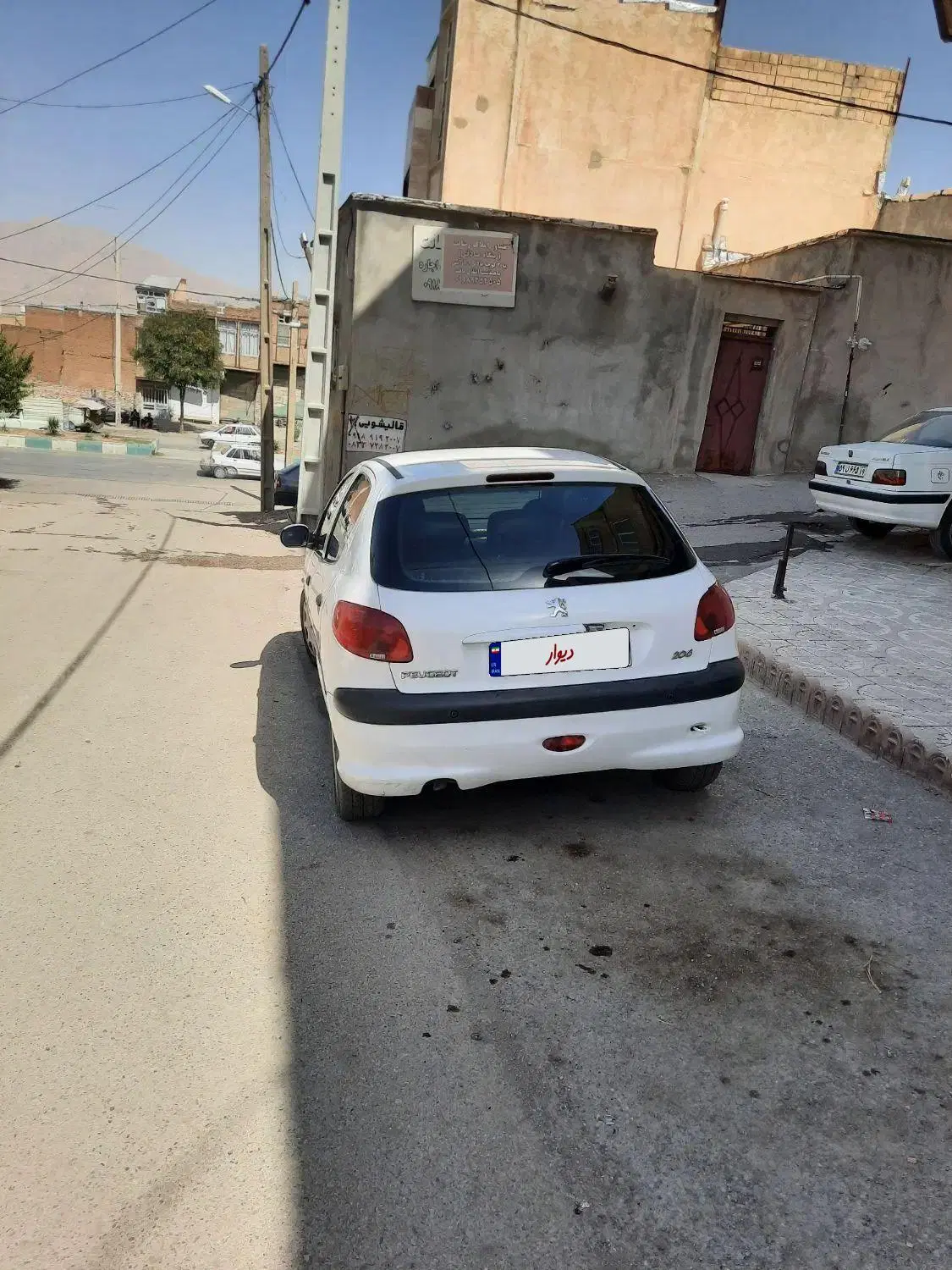 پژو۲۰۶|خودرو سواری و وانت|کرمانشاه, |دیوار