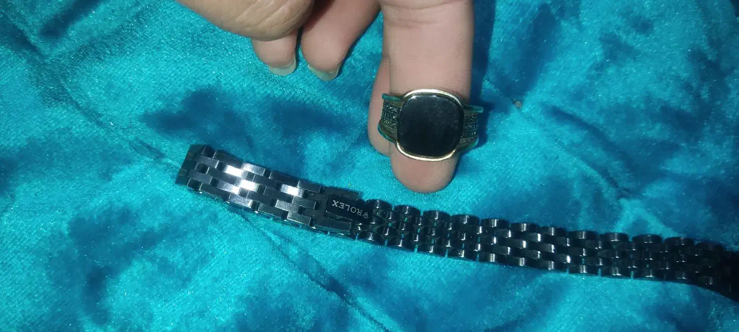 دستبندرولکس اصل باانگشتر|جواهرات|گنبد کاووس, |دیوار