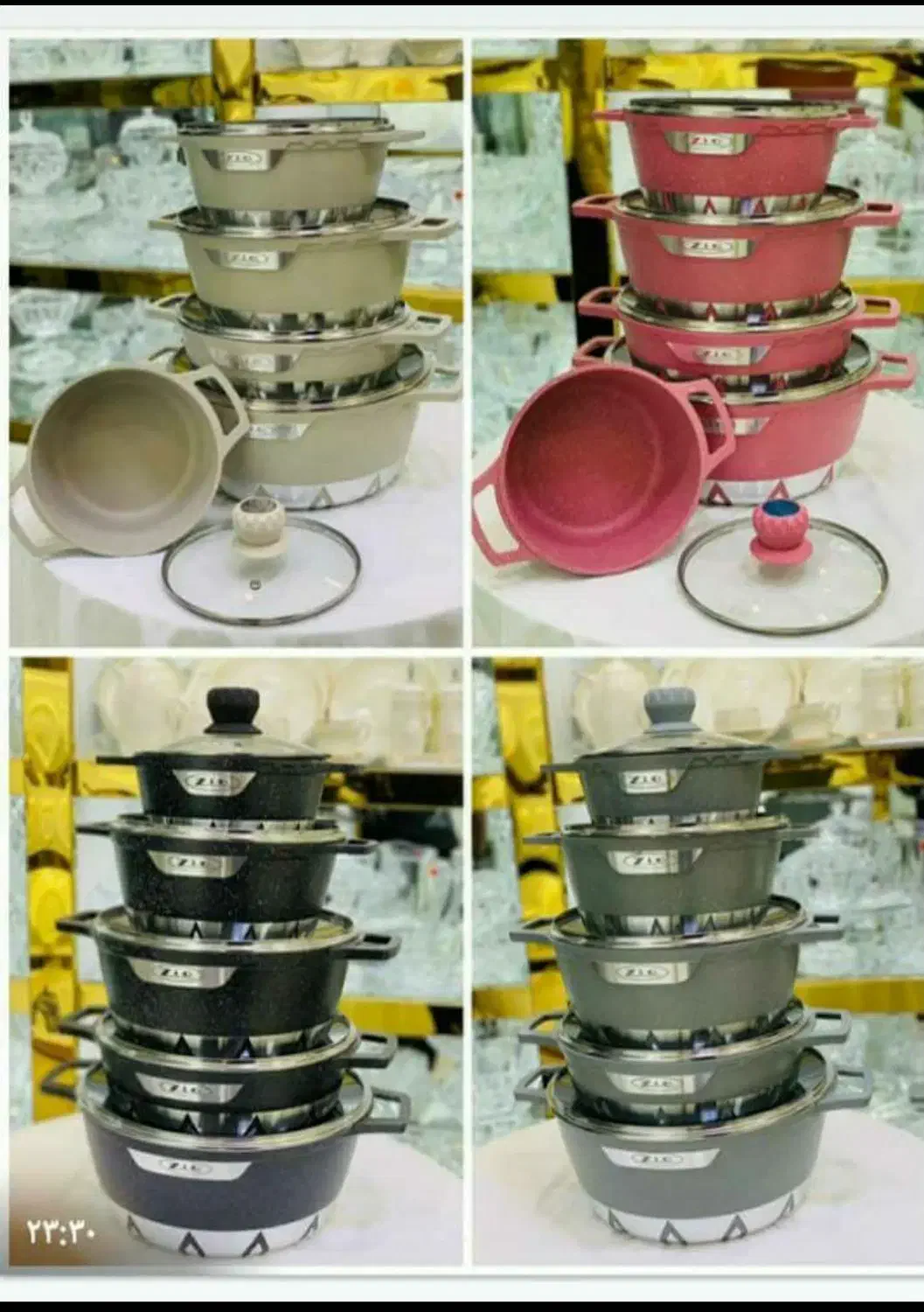 سرویس ۱۰پارچه قابلمه|ظروف پختوپز|بروجرد, |دیوار