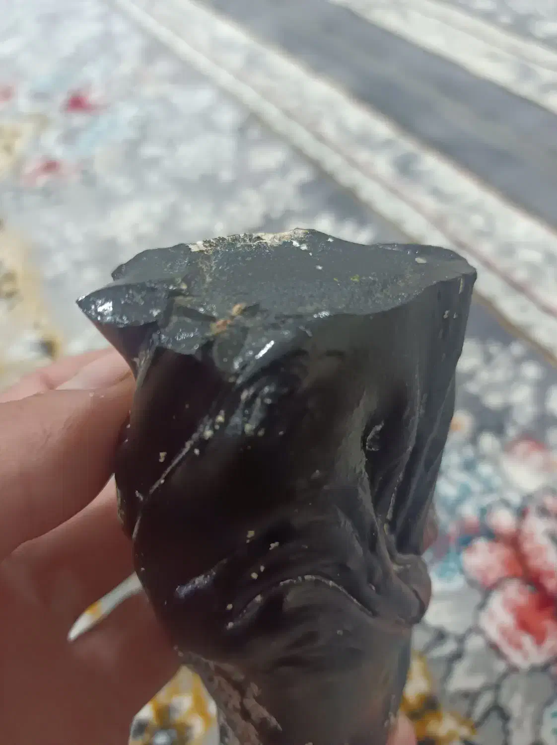 سنگ آبسیدین وشهاب|جواهرات|خاوران, |دیوار