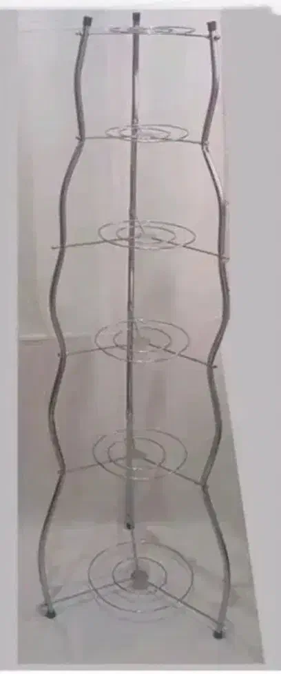 استند فلزی طبقاتی قابلمه کاملا نو|آب‌چکان و نظم‌دهنده ظروف|خمینی‌شهر, |دیوار