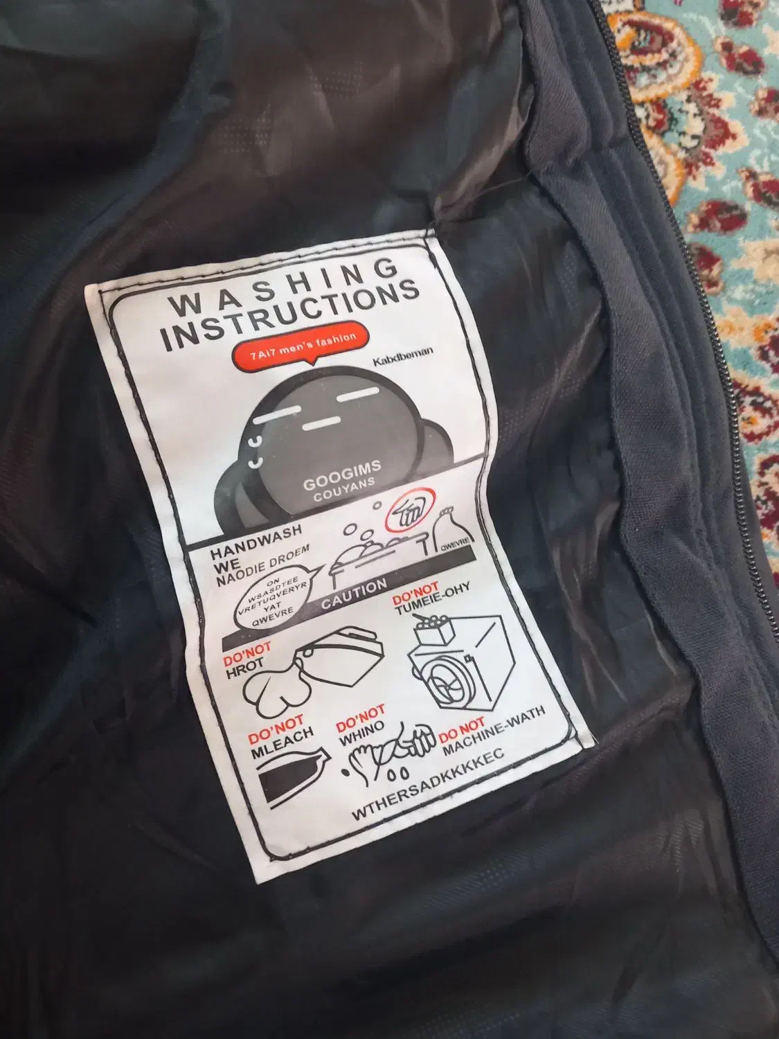 کاپشن مردانه مارک خارجی|لباس|کلاچای, |دیوار