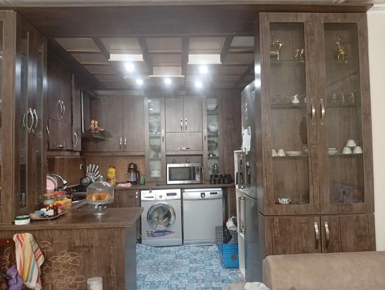 کابینت|آب‌چکان و نظم‌دهنده ظروف|دماوند, گیلاوند|دیوار