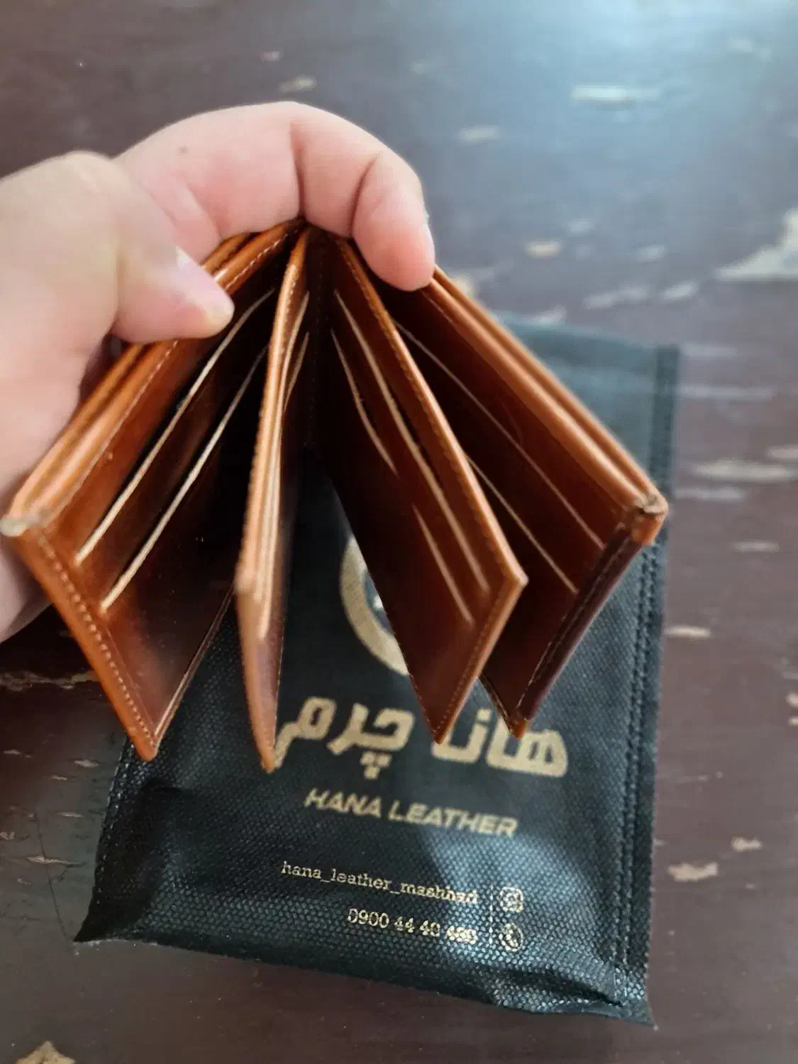 فروش کیف پولی چرم اصل مشهد|کیف، کفش، کمربند|اصفهان, کساره|دیوار