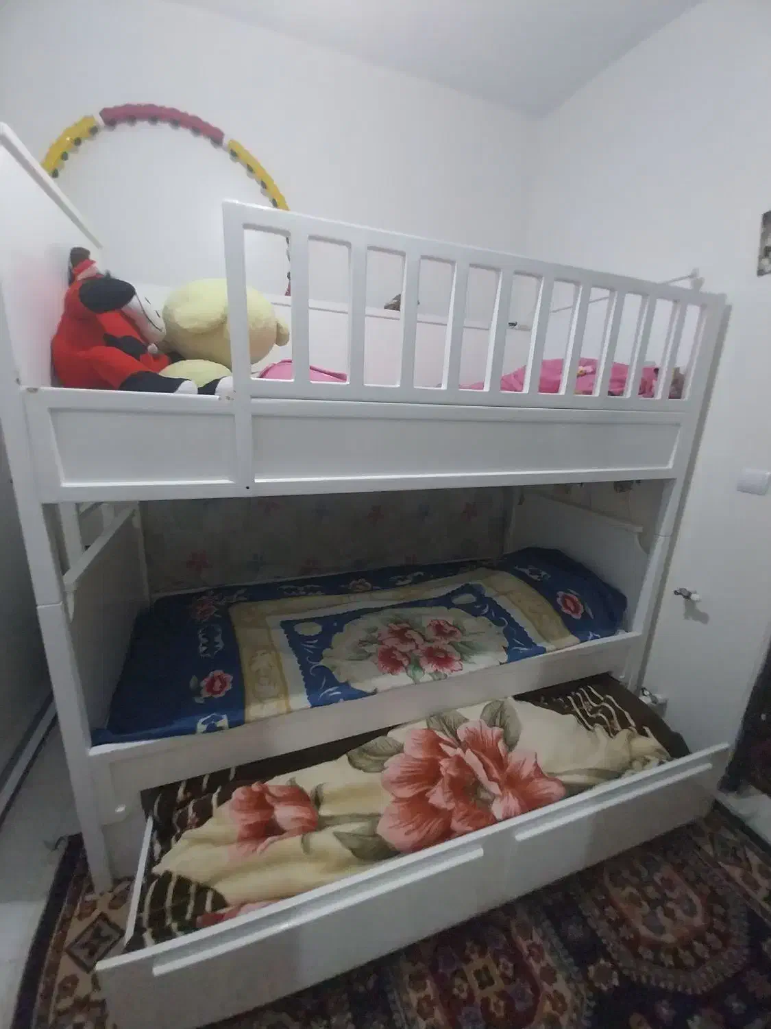 تخت خواب دو طبقه مناسب خانواده‌های پرجمعیت|تخت و سرویس خواب|چهاردانگه (تهران), |دیوار