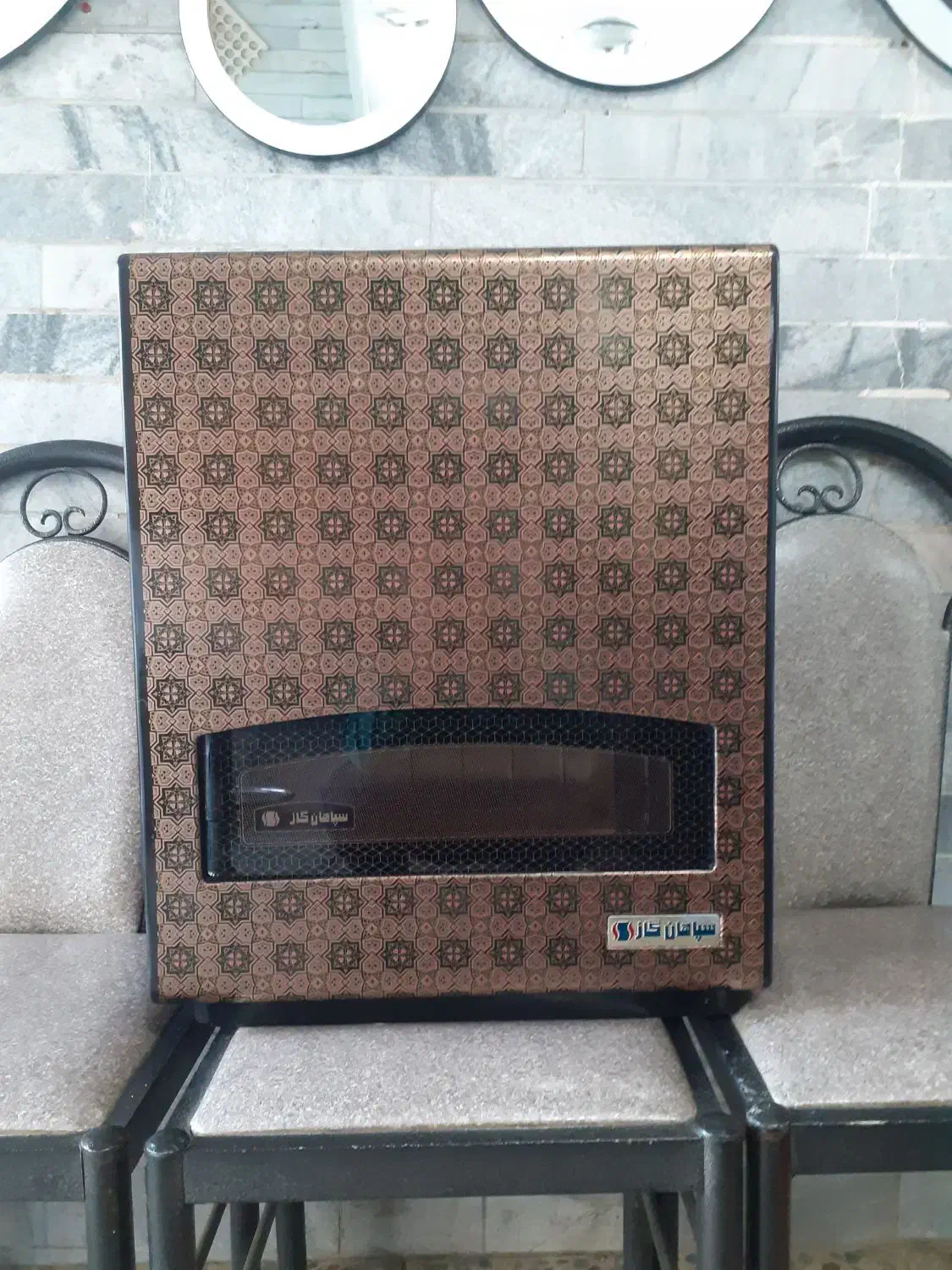 بخاری سپاهان گاز|بخاری، هیتر، شومینه|سنندج, |دیوار