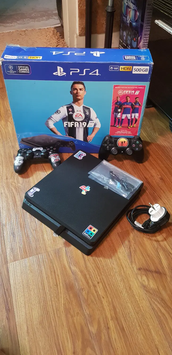PS4 Slim 500G کپی خور|کنسول، بازی ویدئویی و آنلاین|تهران, راه آهن|دیوار