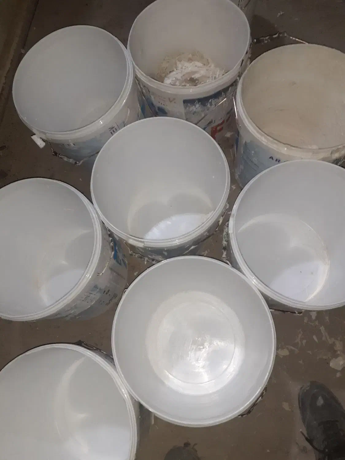 سطل ۲۰کیلویی تمیز|ظروف نگهدارنده، پلاستیکی، یک‌بارمصرف|رباط‌کریم, رباط‌کریم|دیوار
